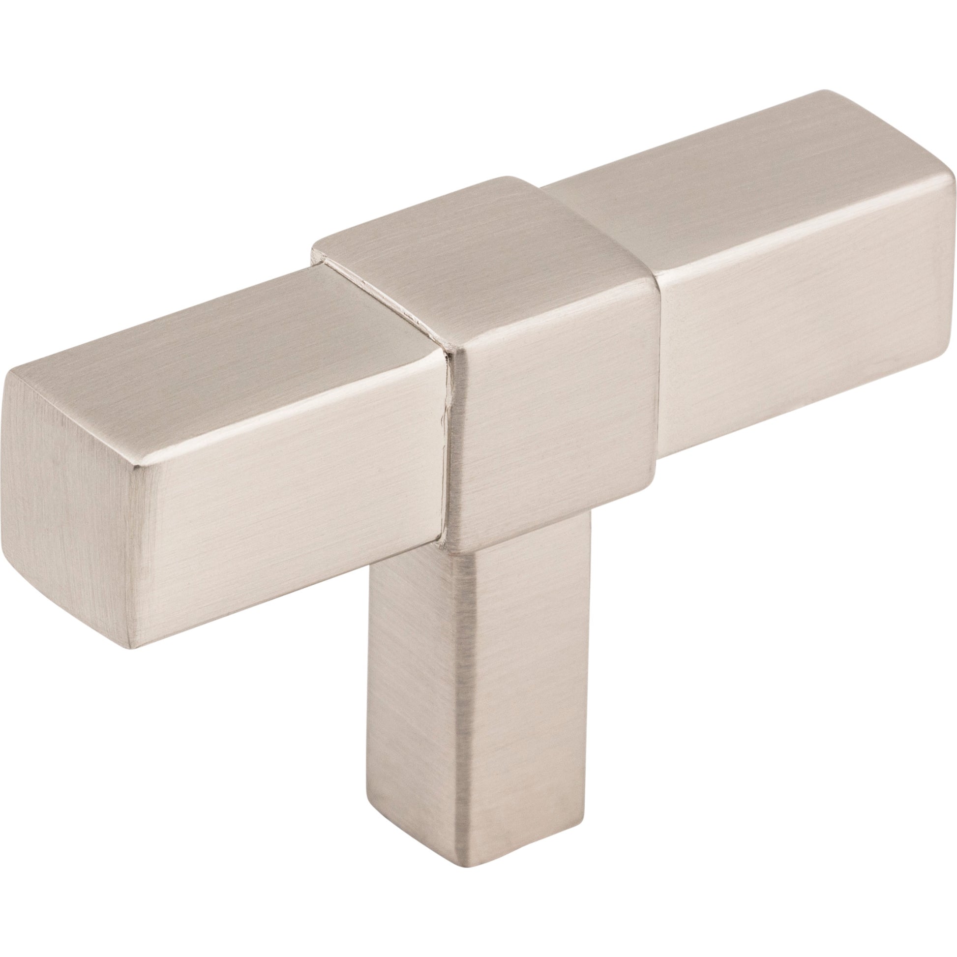 Zane Cabinet "T" Knob by Jeffrey Alexander - Satin Nickel