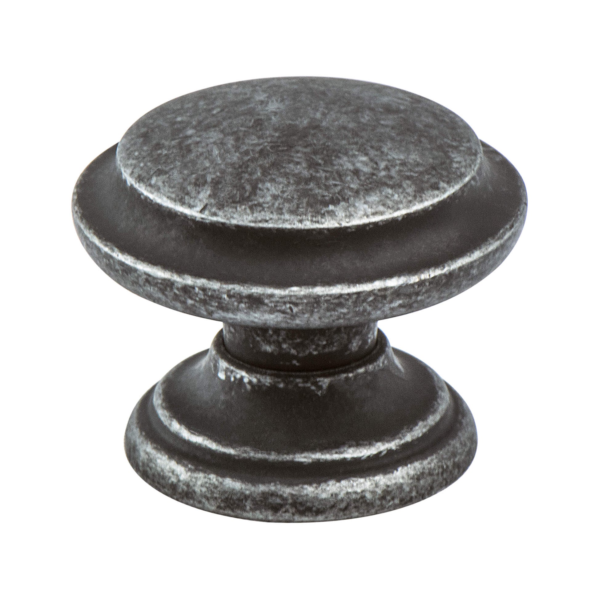 Rustic Iron - 1-3/8" - Euro Rustica Knob by Berenson - New York Hardware