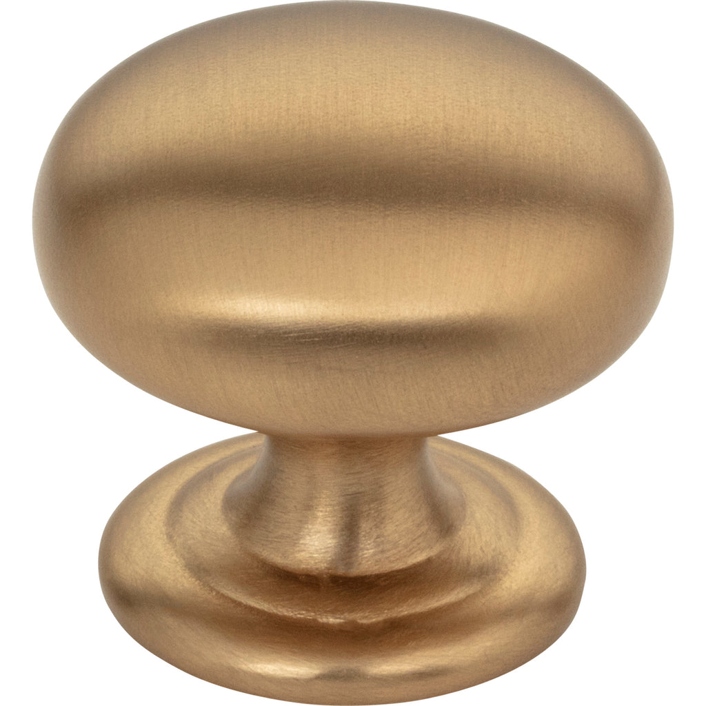 Florence Cabinet Mushroom Knob by Elements - Satin Bronze