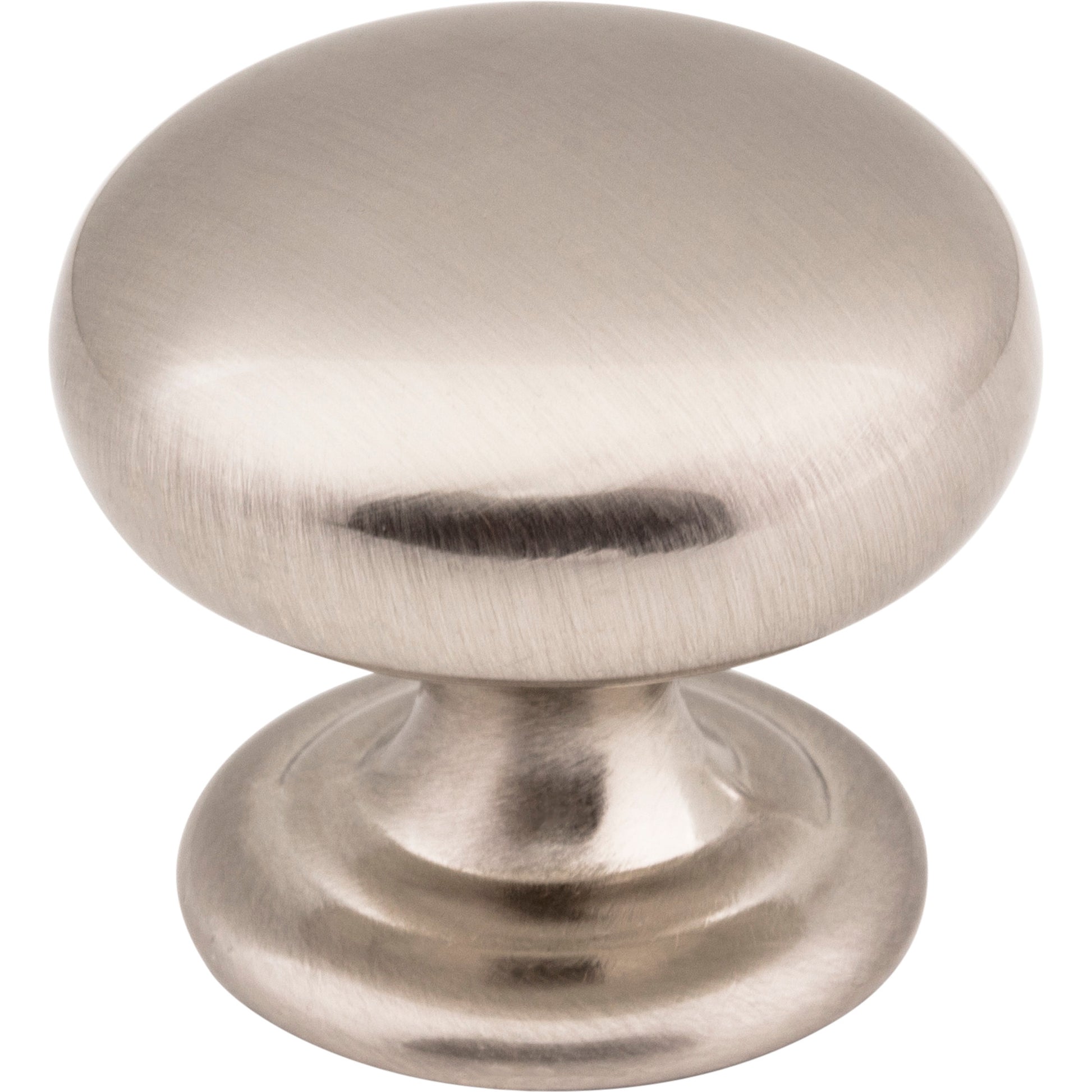 Florence Cabinet Mushroom Knob by Elements - Satin Nickel