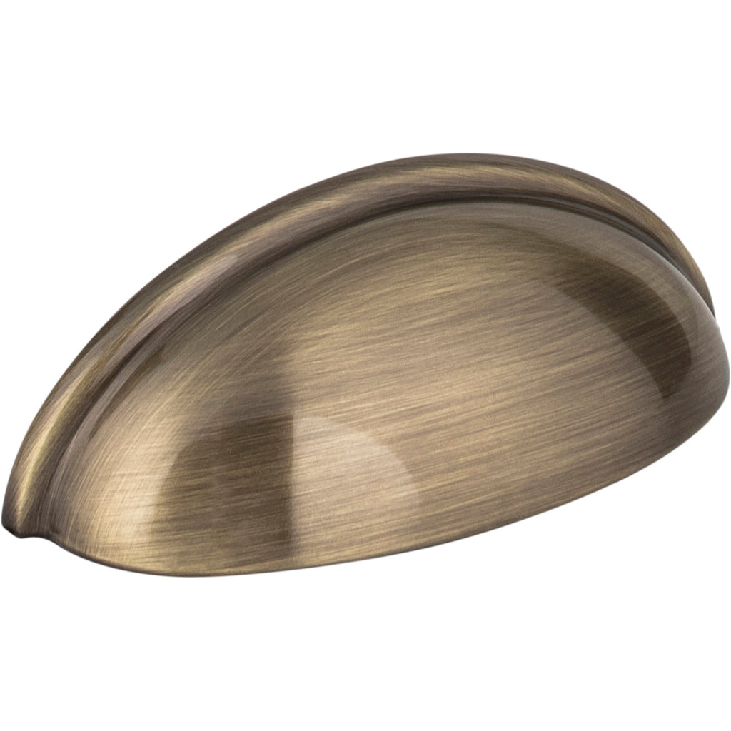 Florence Cabinet Cup Pull by Elements - Brushed Antique Brass