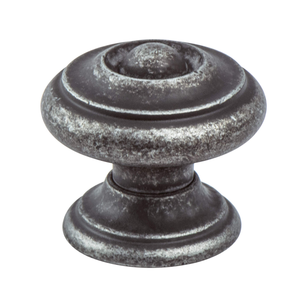 Rustic Iron - 1-3/16" - Euro Rustica Knob by Berenson - New York Hardware