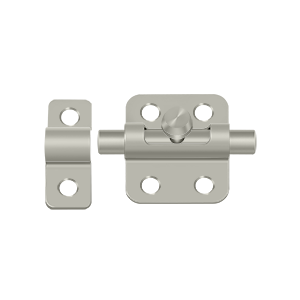 Barrel Bolt by Deltana - 2"  - Brushed Nickel - New York Hardware