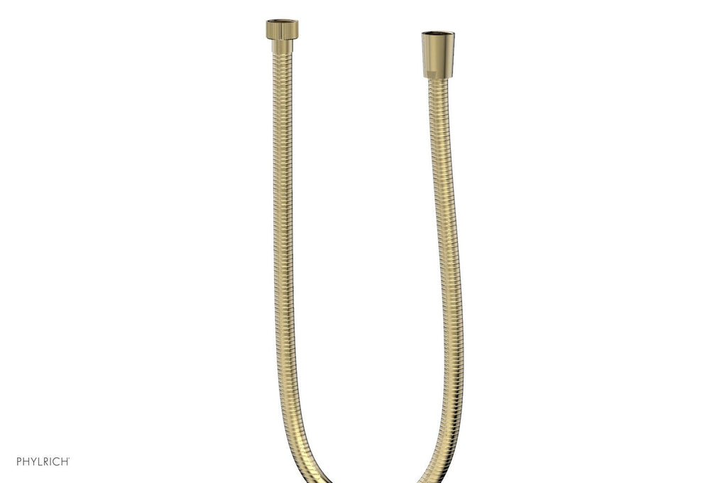 Hand Shower Hose by Phylrich - Polished Brass Uncoated