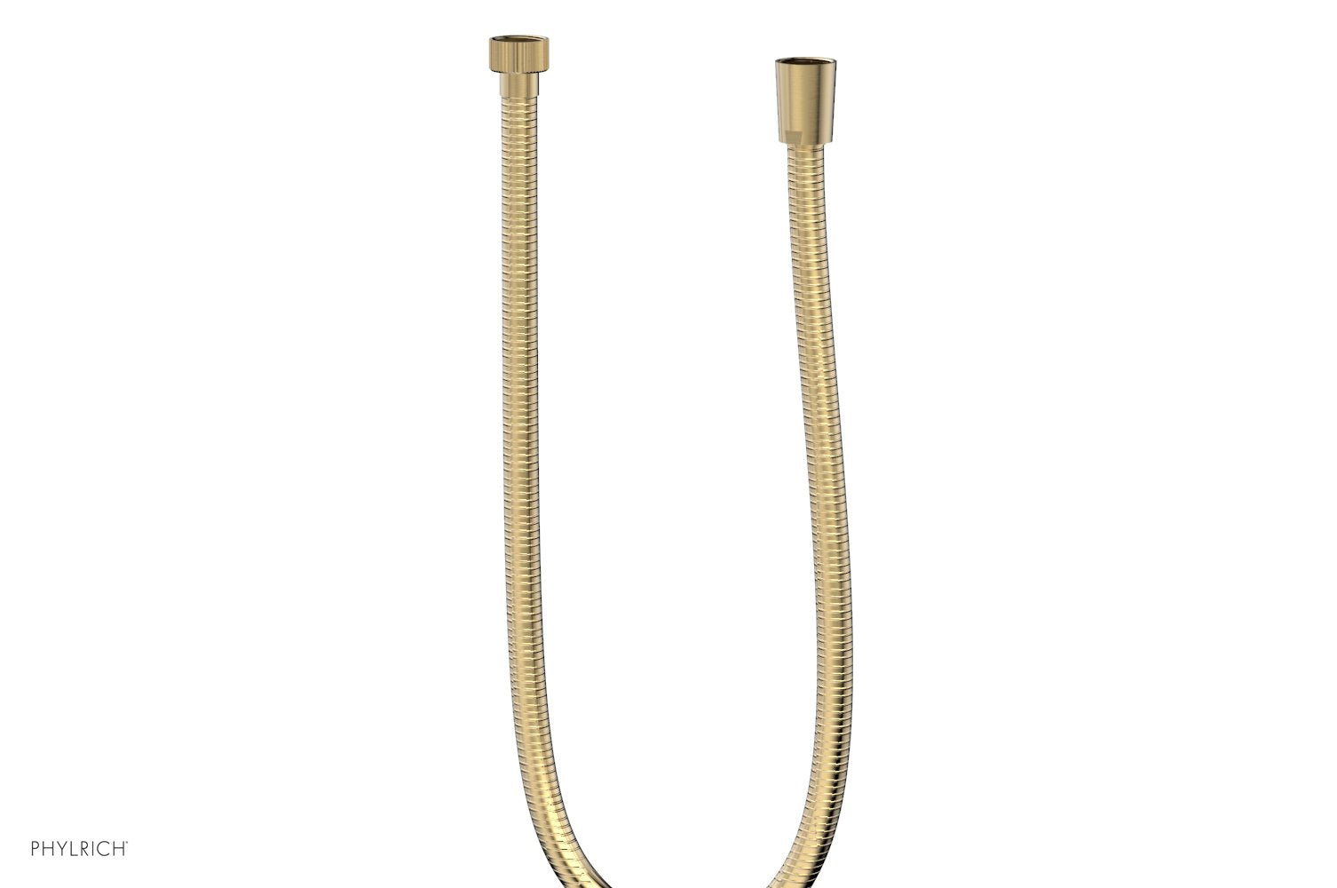 Hand Shower Hose by Phylrich - Satin Brass