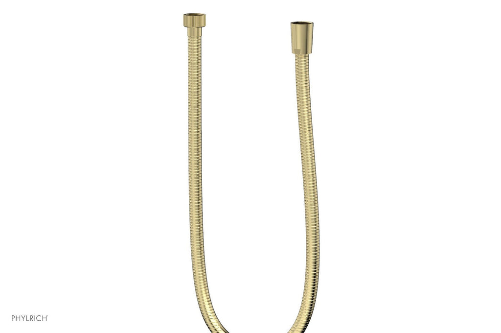 Hand Shower Hose by Phylrich - Polished Brass