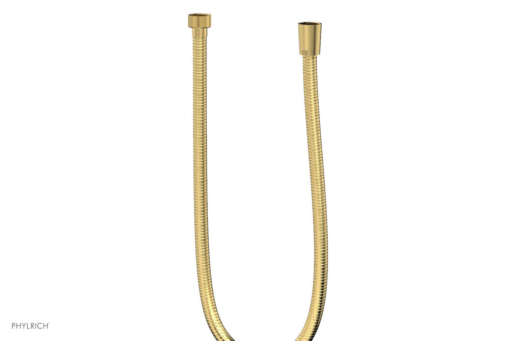 Hand Shower Hose by Phylrich - Polished Gold