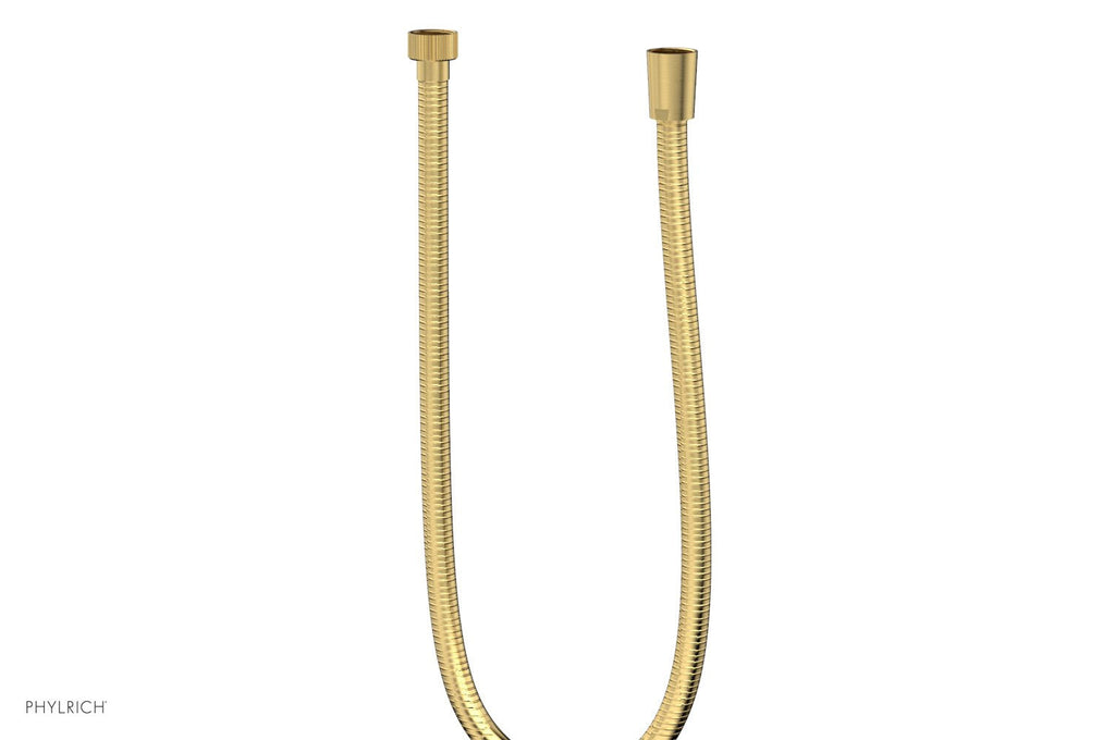 Hand Shower Hose by Phylrich - Satin Gold
