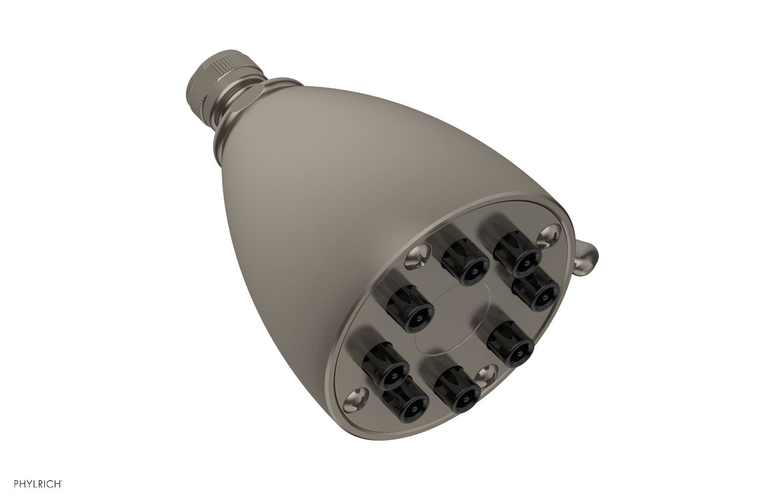 8" Jet Smooth Shower Head  by Phylrich - Pewter