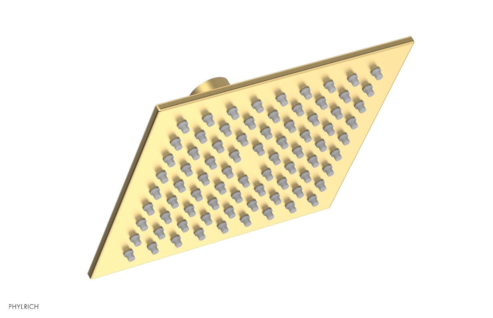 6" Square Shower Head by Phylrich - Burnished Gold