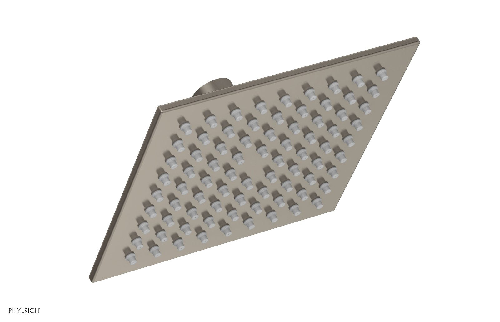 6" Square Shower Head by Phylrich - Pewter
