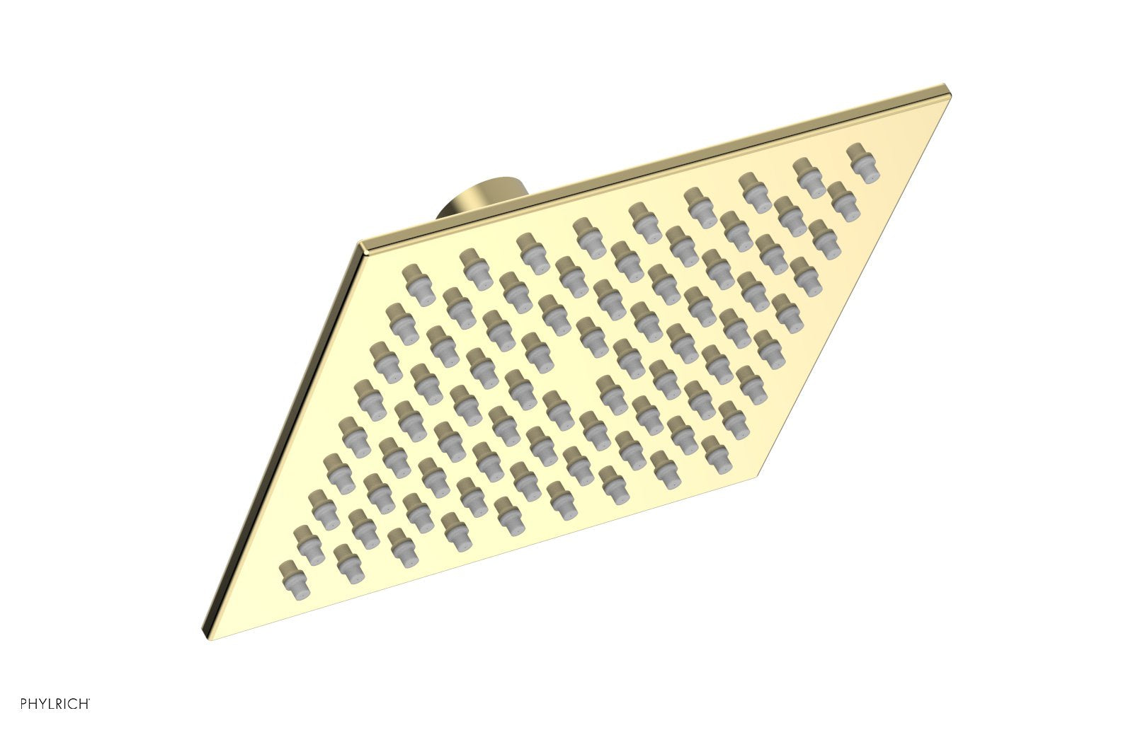 6" Square Shower Head by Phylrich - Polished Brass