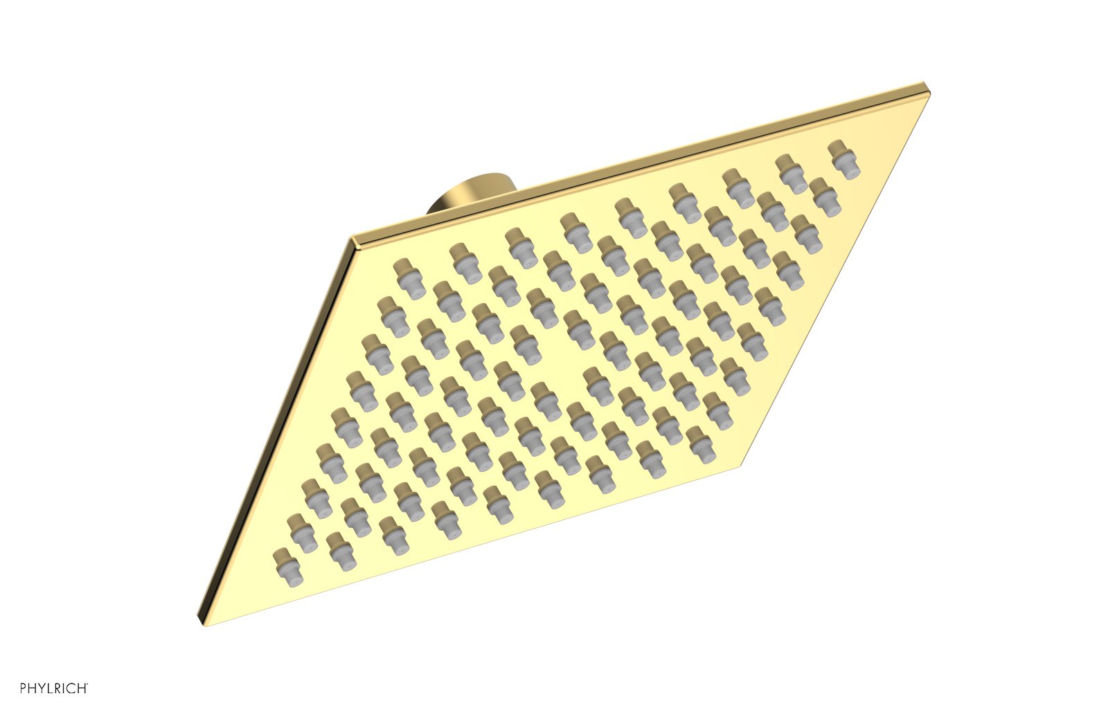 6" Square Shower Head by Phylrich - Polished Gold