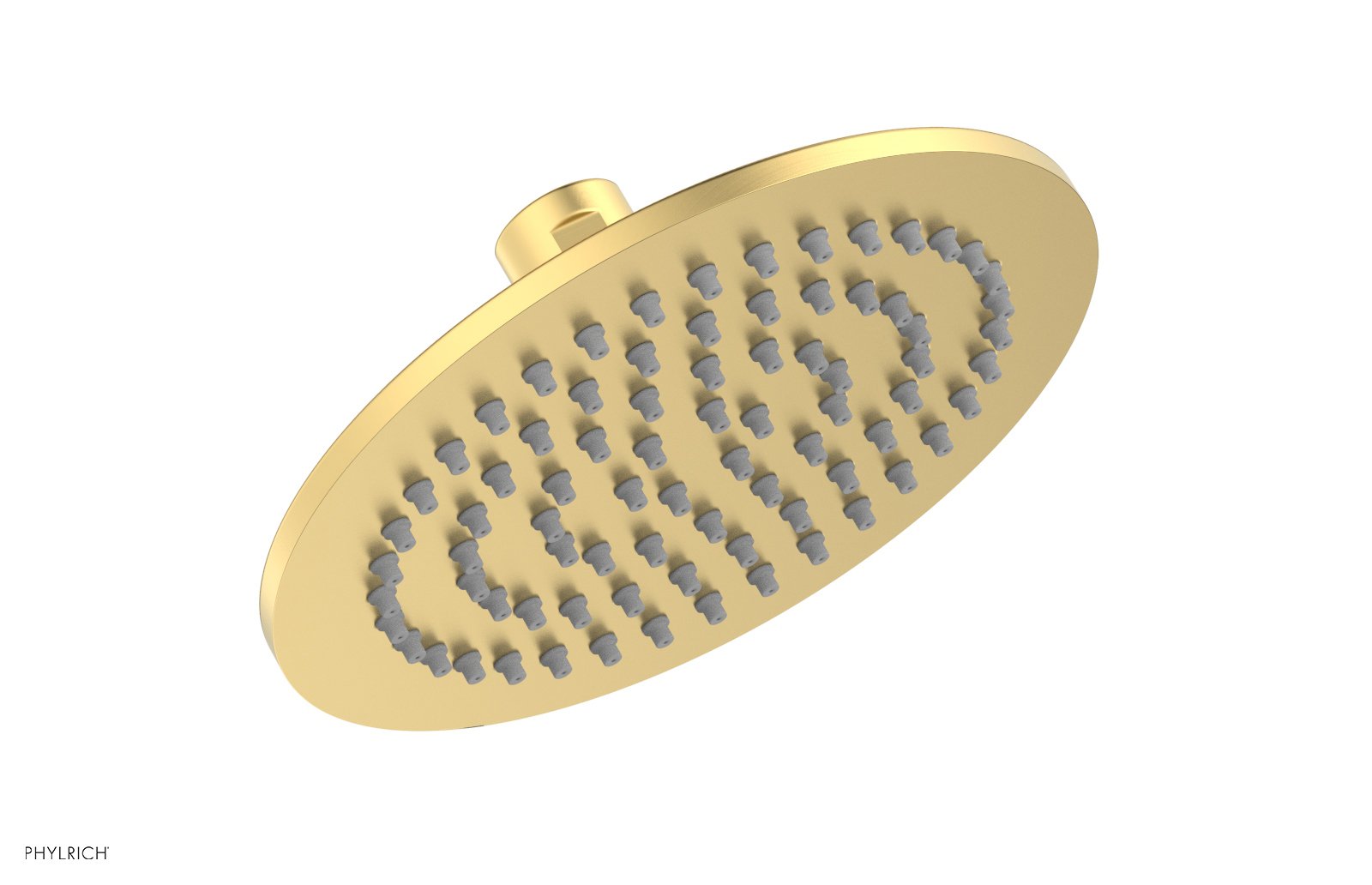 6" Round Shower Head by Phylrich - Burnished Gold