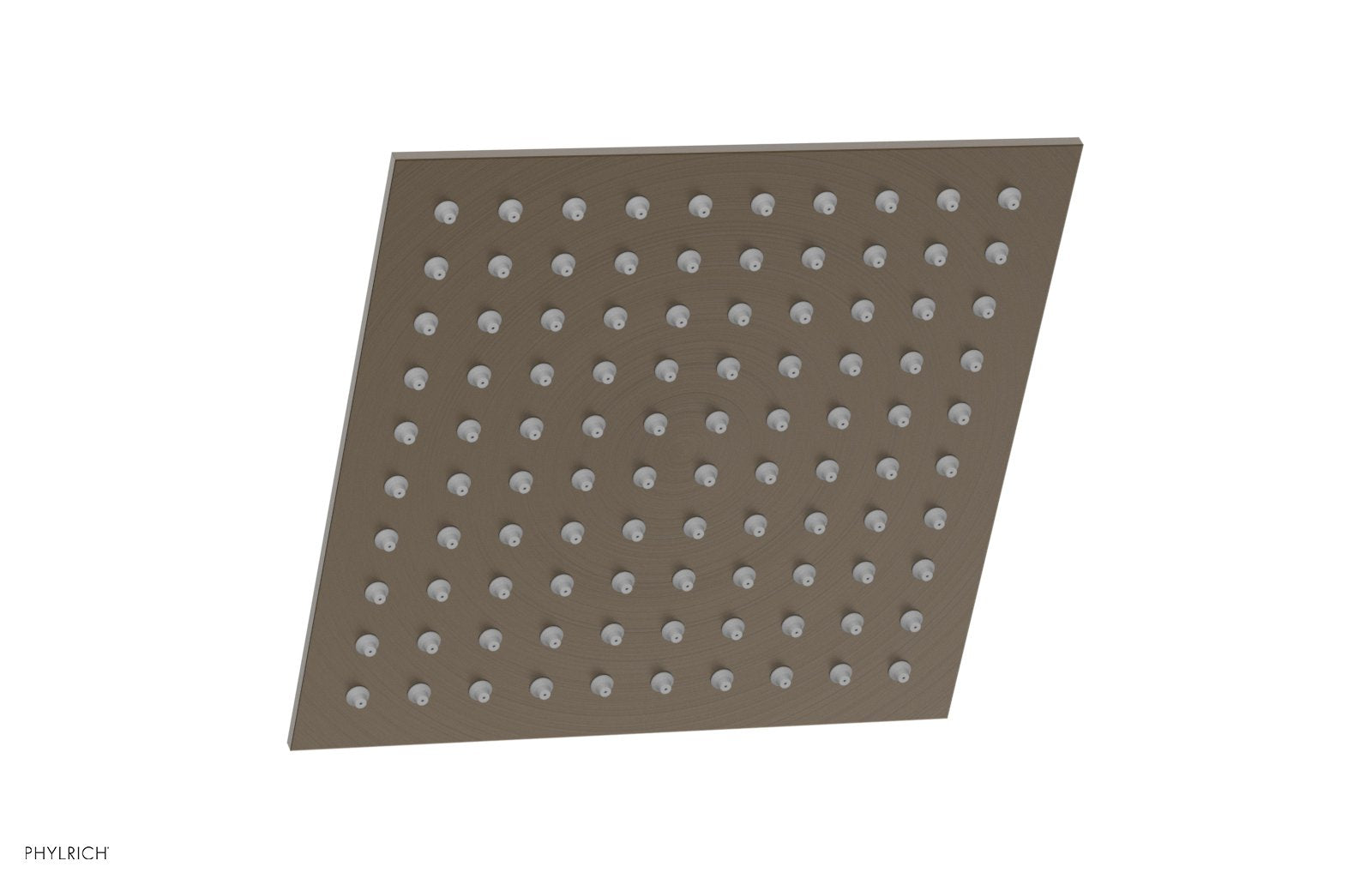 8" Square Shower Head by Phylrich - Old English Brass