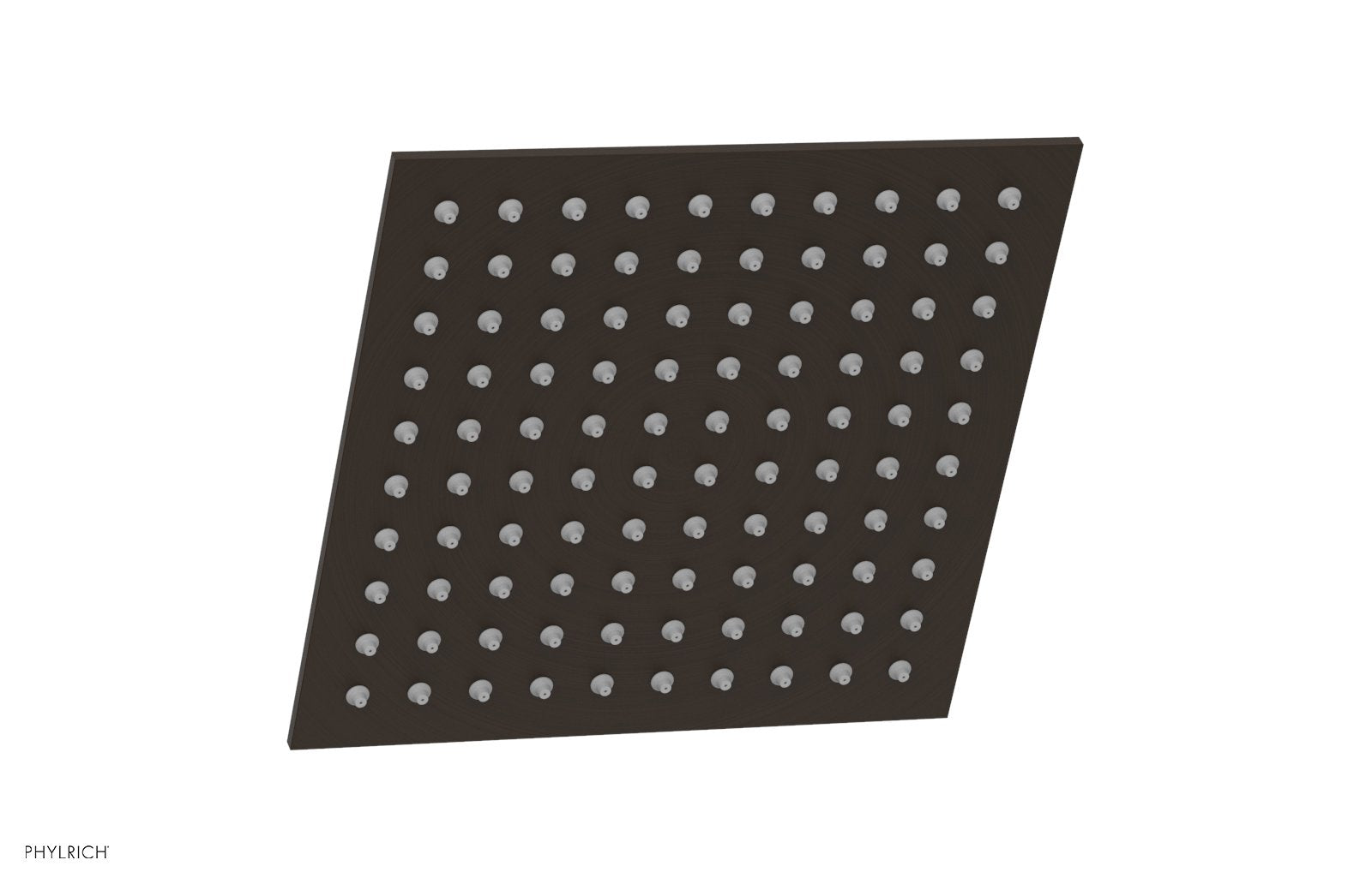 8" Square Shower Head by Phylrich - Antique Bronze