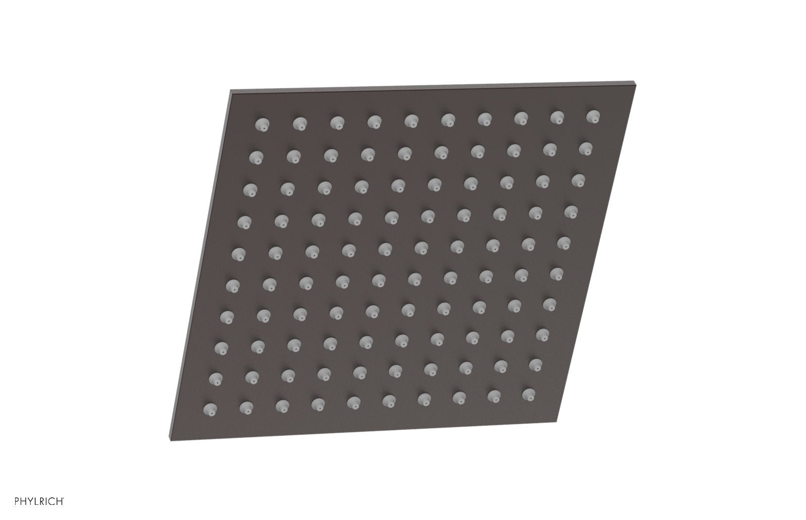 8" Square Shower Head by Phylrich - Weathered Copper