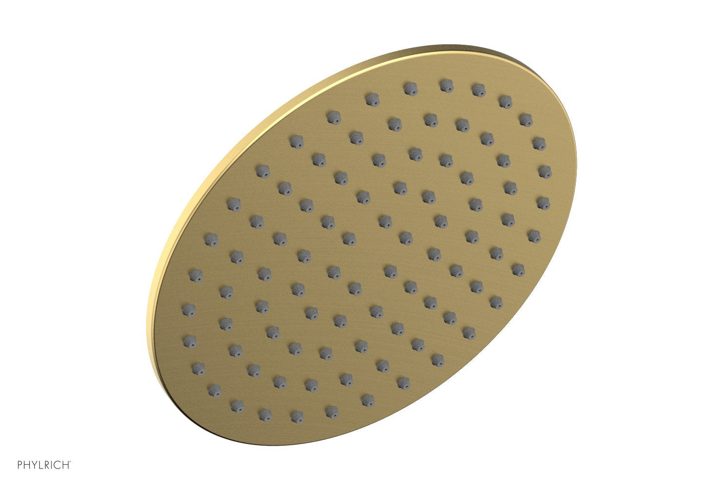 8" Round Shower Head by Phylrich - Burnished Gold