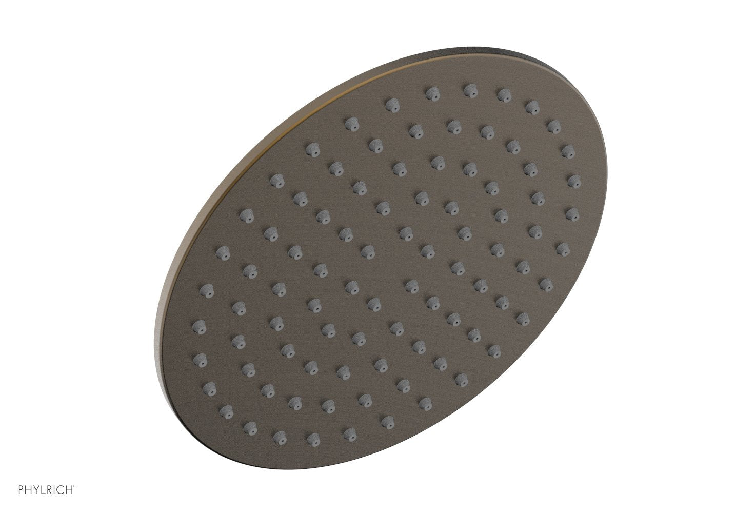 8" Round Shower Head by Phylrich - Old English Brass