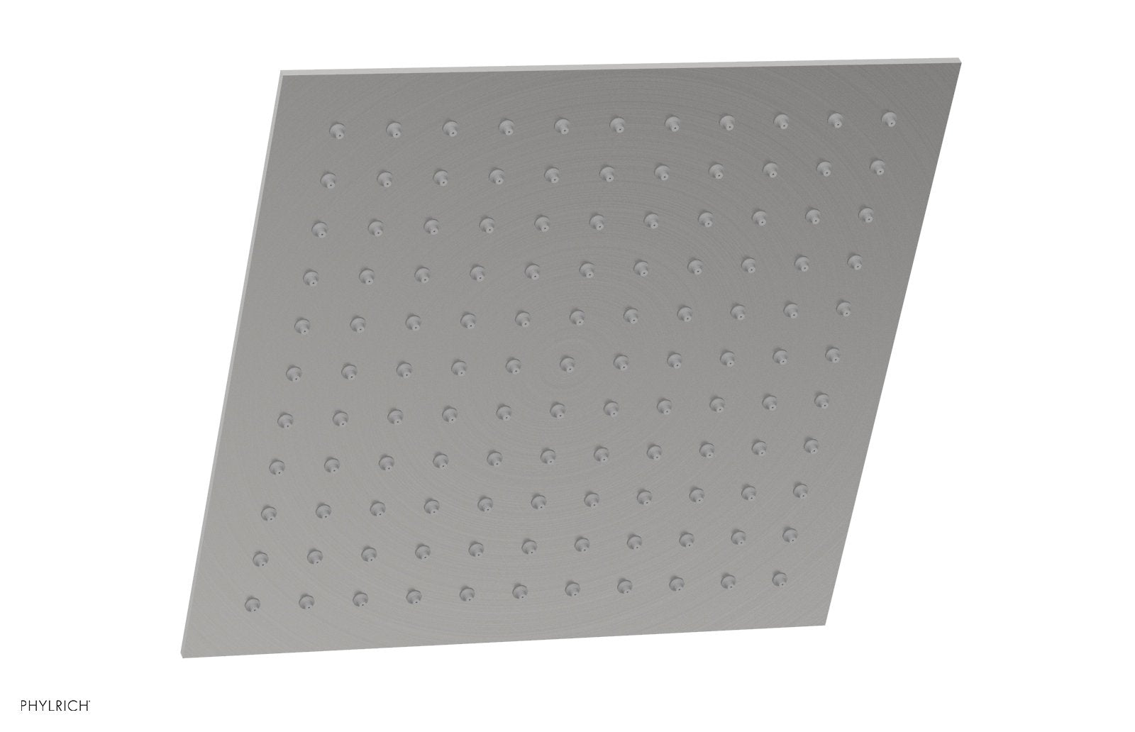 12" Square Shower Head by Phylrich - Satin Chrome