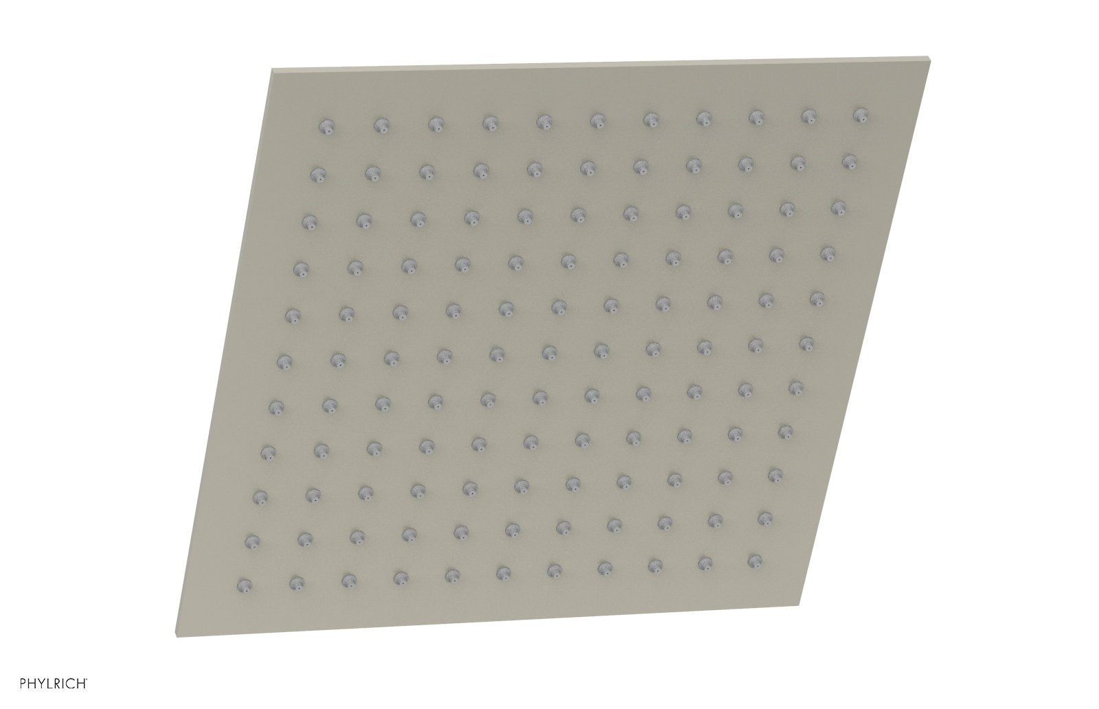 12" Square Shower Head by Phylrich - Burnished Nickel