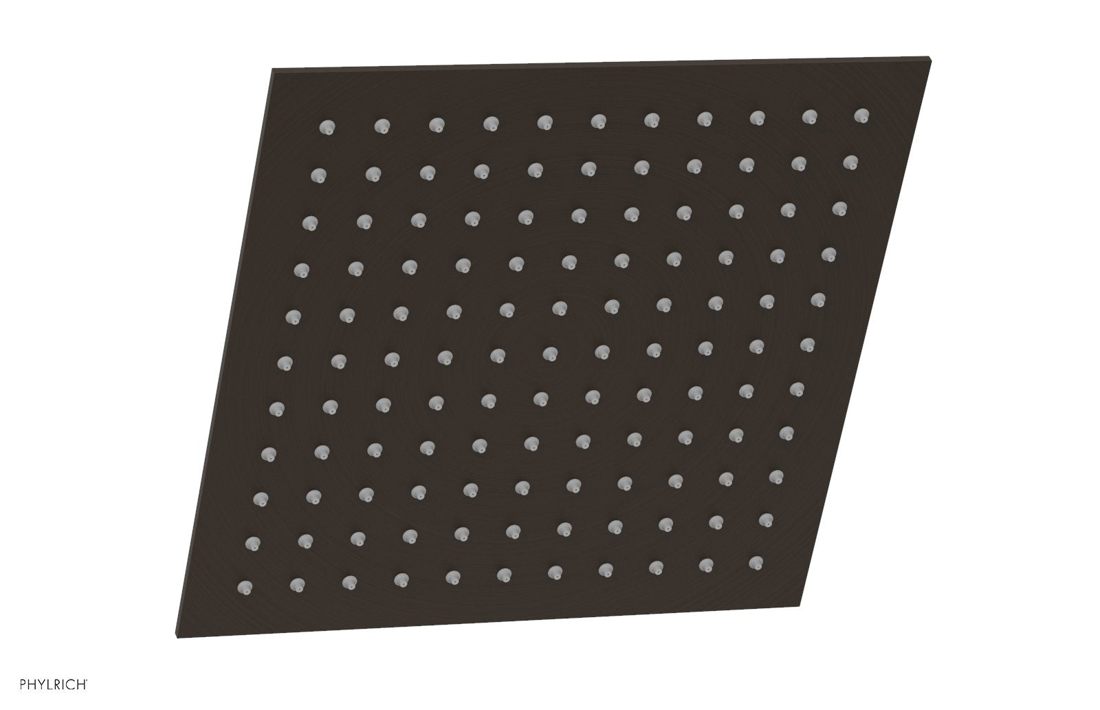 12" Square Shower Head by Phylrich - Antique Bronze