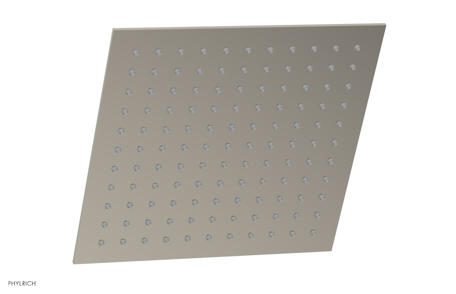 12" Square Shower Head by Phylrich - Polished Nickel