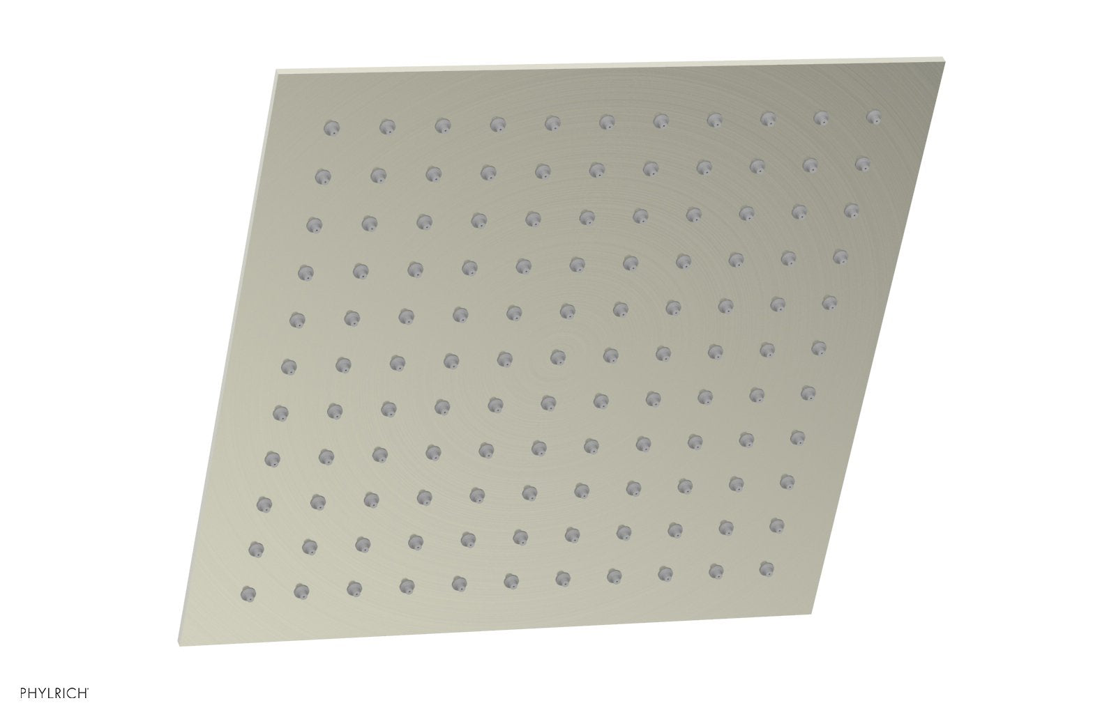 12" Square Shower Head by Phylrich - Satin Nickel