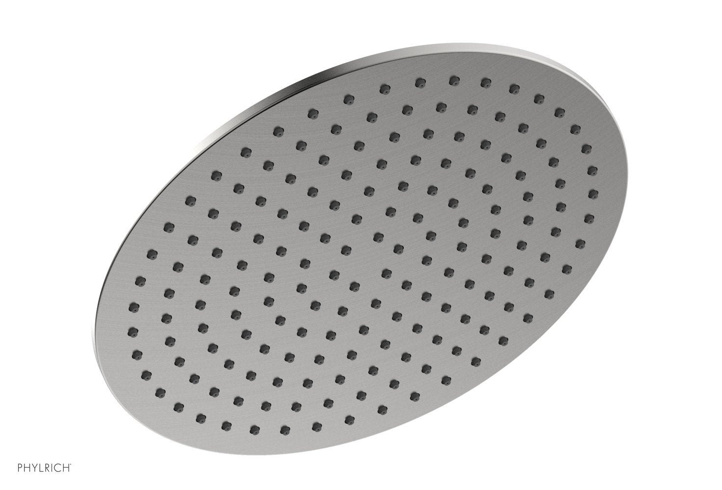 12" Round Shower Head by Phylrich - Satin Chrome