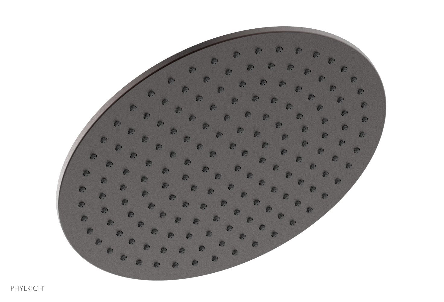 12" Round Shower Head by Phylrich - Weathered Copper