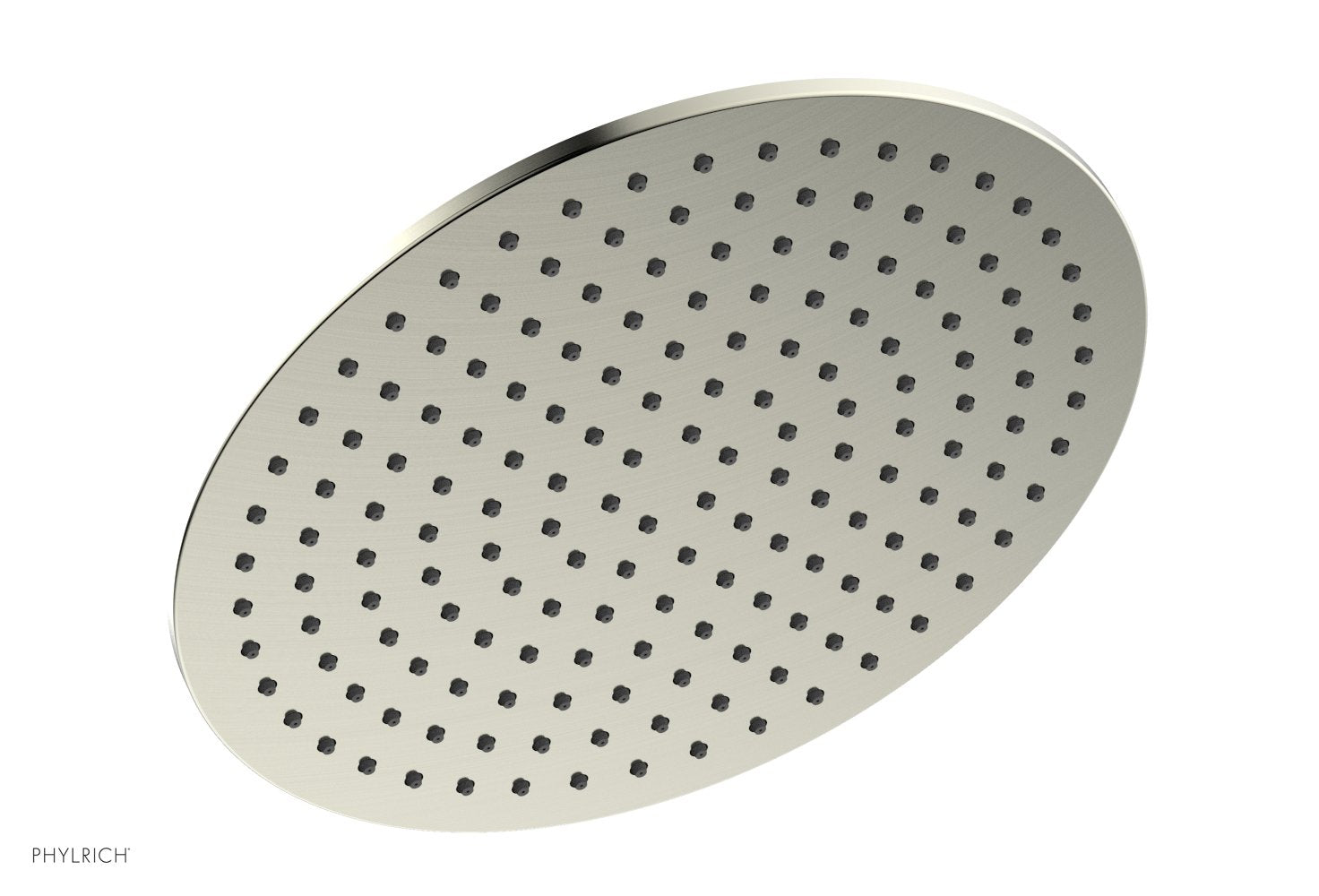 12" Round Shower Head by Phylrich - Satin Nickel