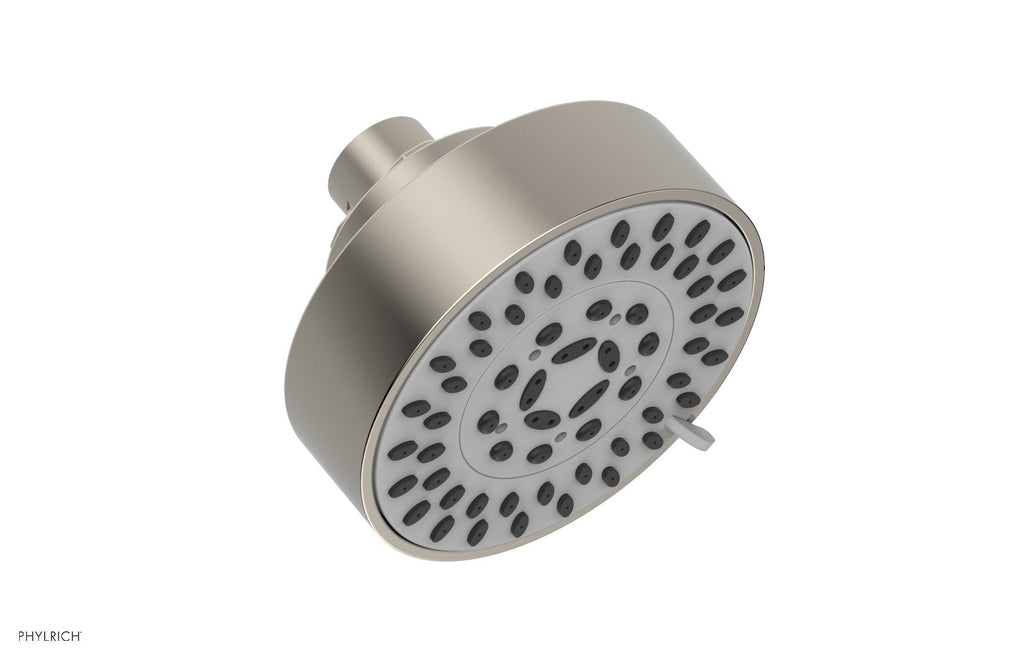 4" Multifunction Shower Head  by Phylrich - Polished Nickel