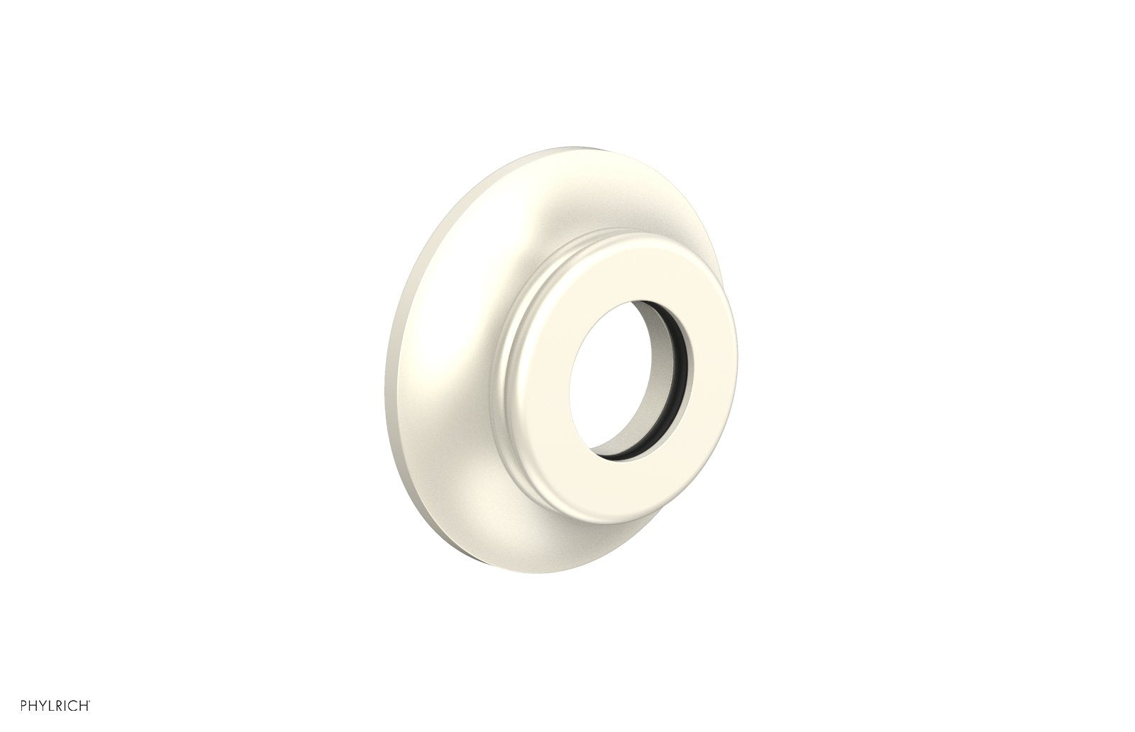 Hex Modern Flange by Phylrich - Burnished Nickel