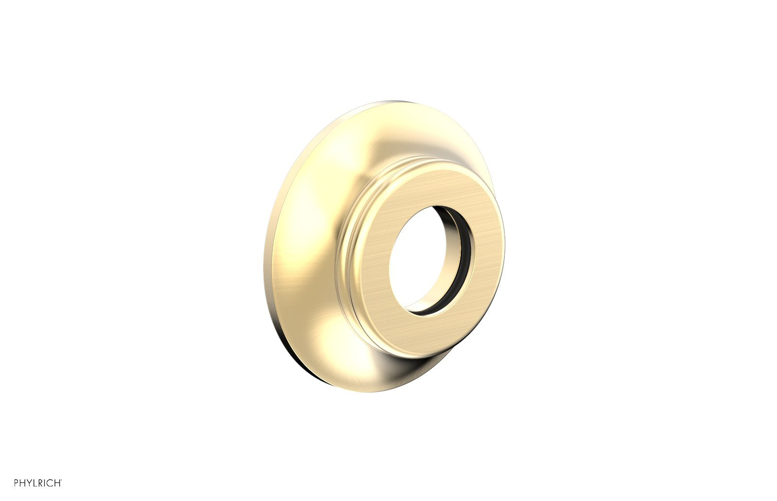 Hex Modern Flange by Phylrich - Polished Nickel