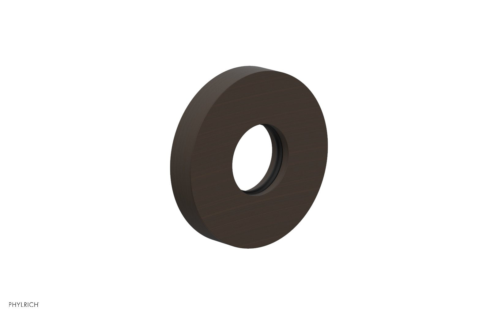 Contemporary Round Flange by Phylrich - Antique Bronze