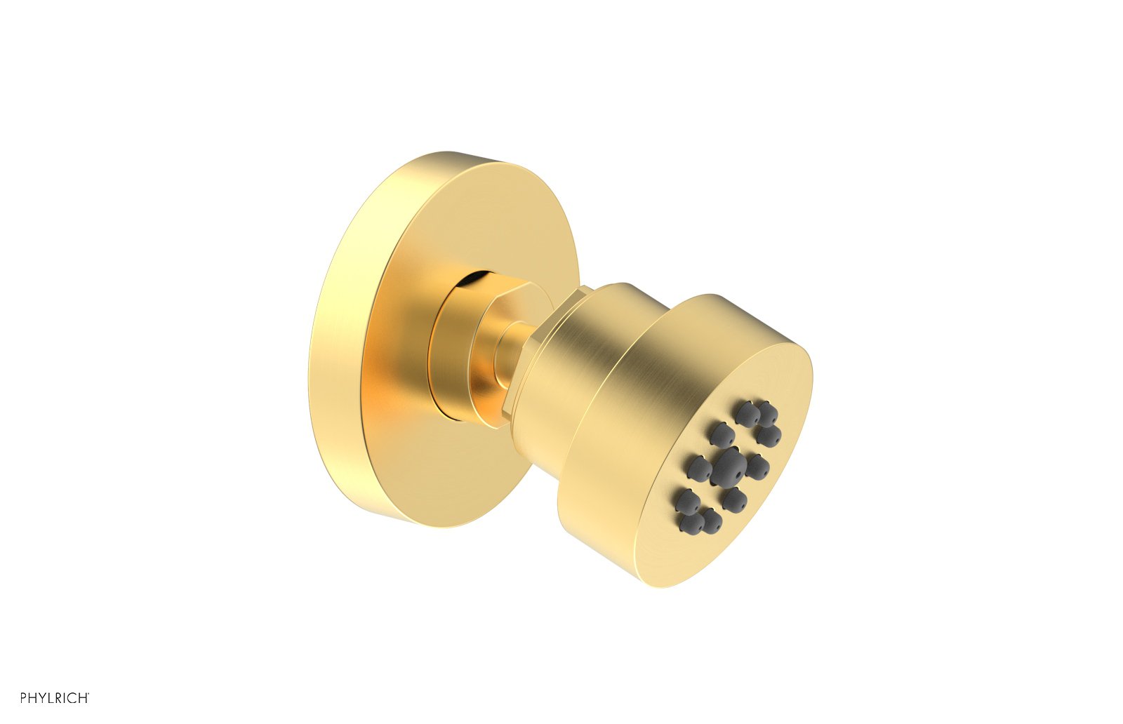 Round Body Spray by Phylrich - Burnished Gold