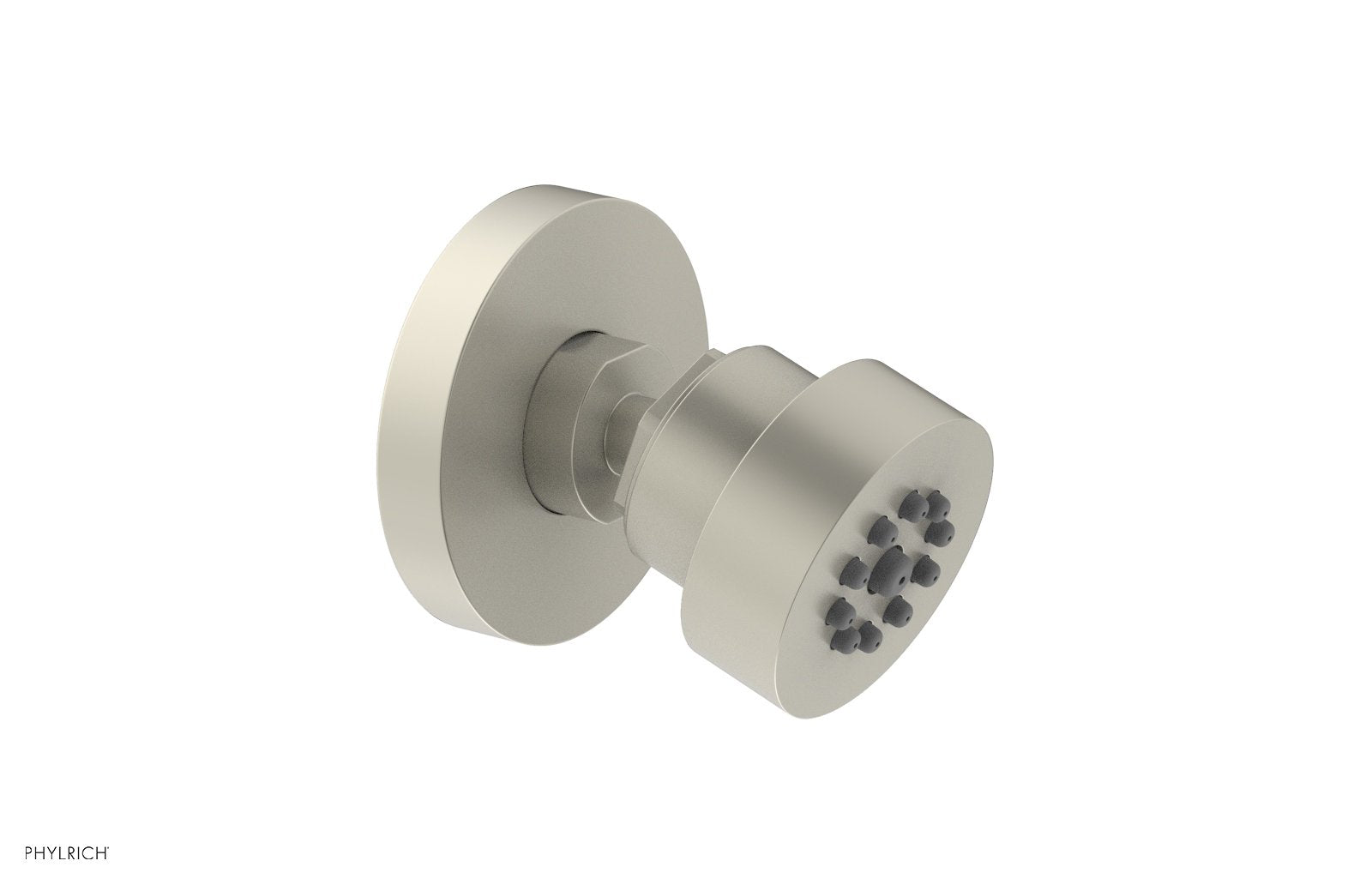 Round Body Spray by Phylrich - Burnished Nickel