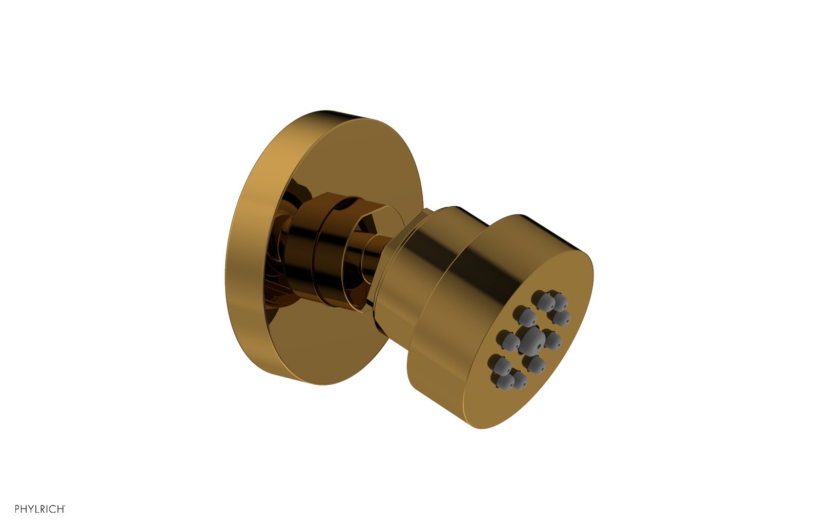 Round Body Spray by Phylrich - French Brass