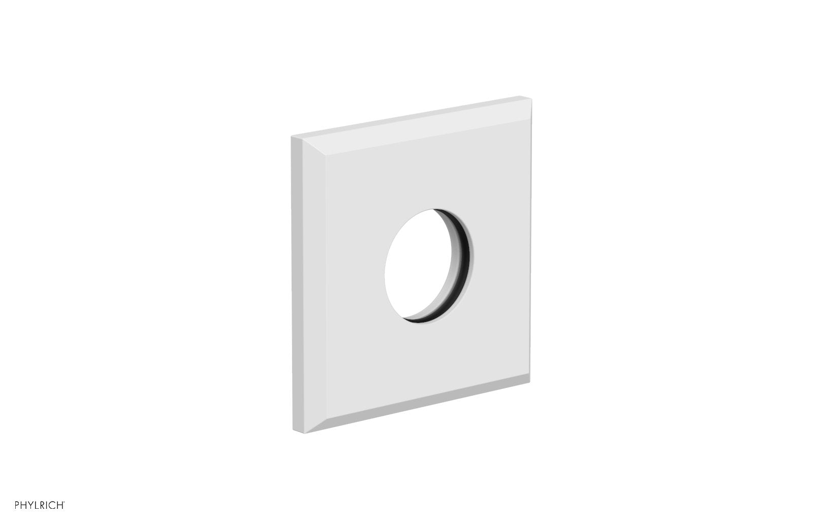 Diama Flange by Phylrich - Satin White