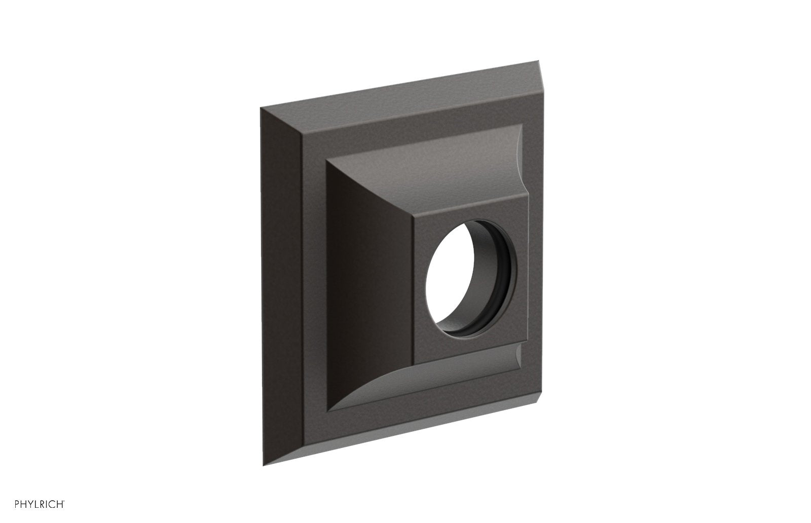 Contemporary Square Flange by Phylrich - Oil Rubbed Bronze