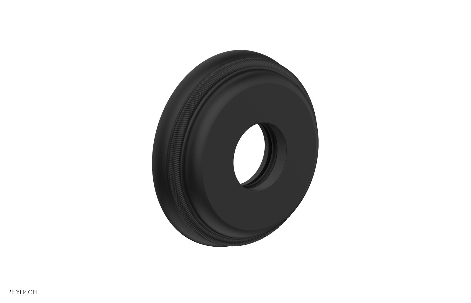 Coined Flange by Phylrich - Satin Nickel