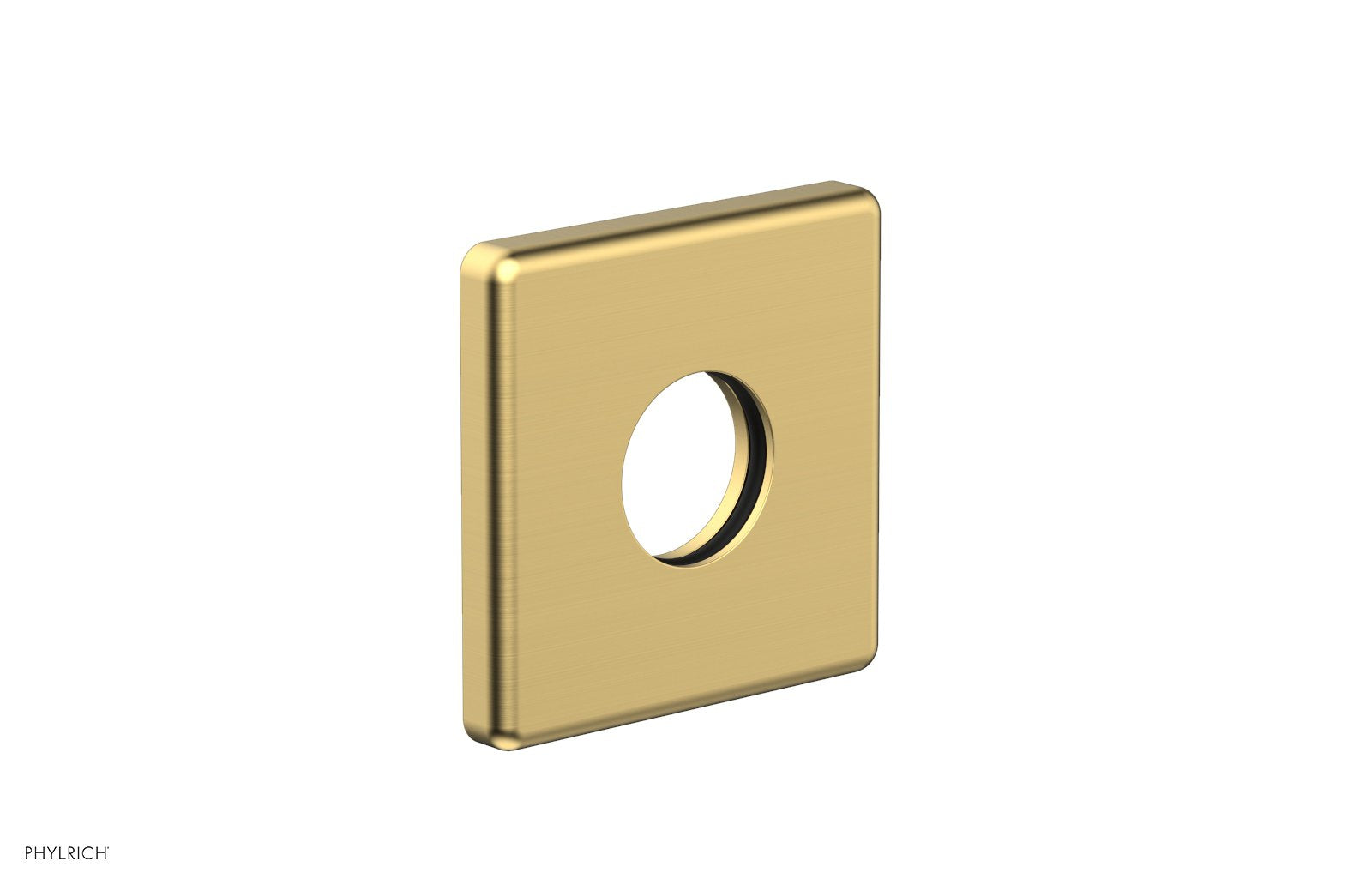 Mix / Stria Flange by Phylrich - Satin Chrome