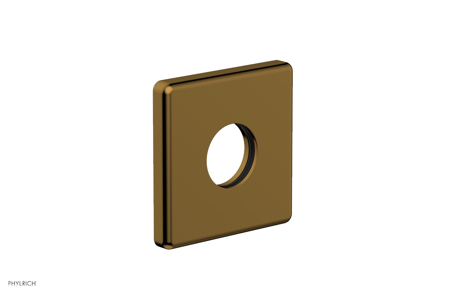 Mix / Stria Flange by Phylrich - Polished Gold