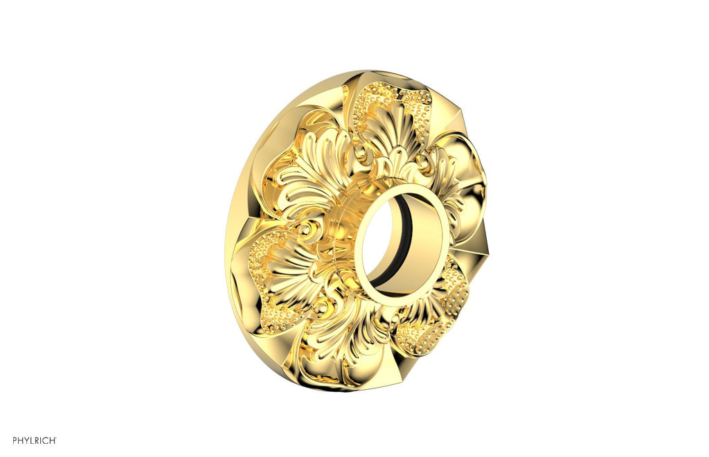 Empire Flange by Phylrich - Satin Gold