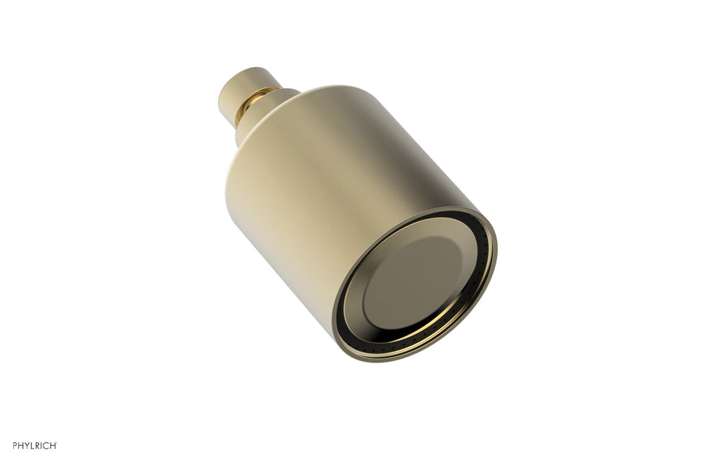 68mm Round Shower Head by Phylrich - Polished Brass Uncoated