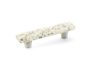 Ice White Lace Pebbles Glass by Schaub - New York Hardware