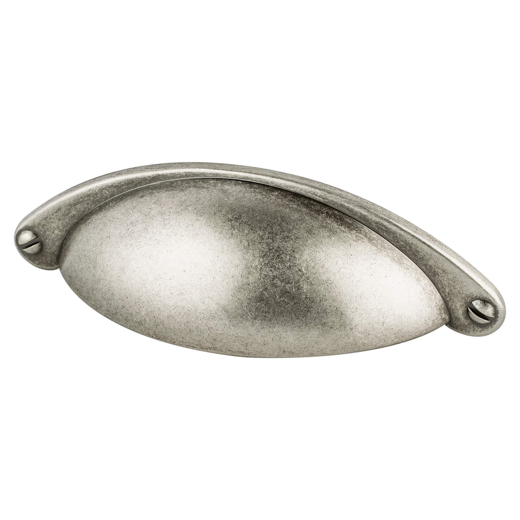Antique Pewter - 64mm - Andante Cup Pull by Berenson - New York Hardware