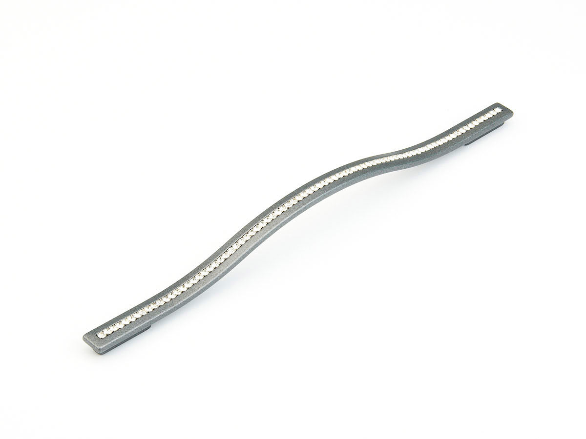 Skyevale Pull w/ Crystals by Schaub - Milano Silver - New York Hardware