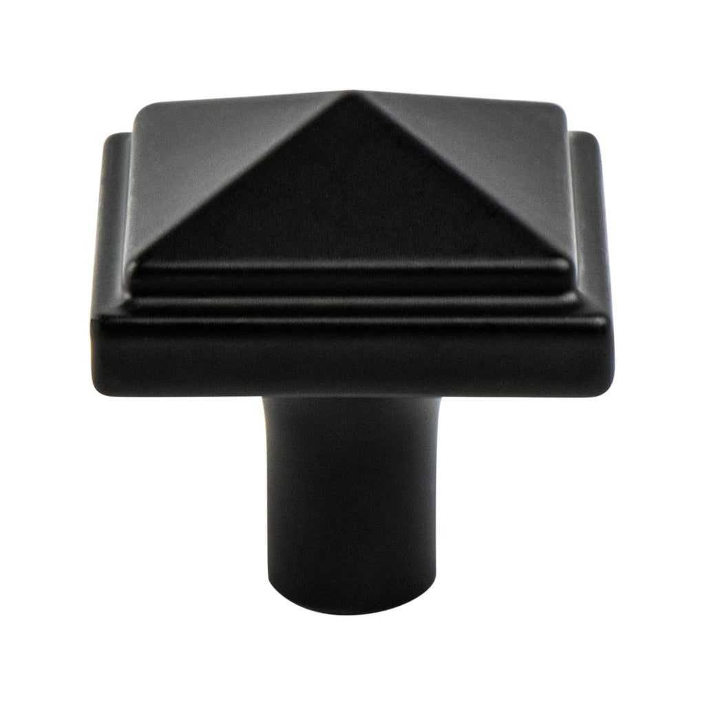 Black - 1-3/16" - Rhapsody Knob by Berenson - New York Hardware