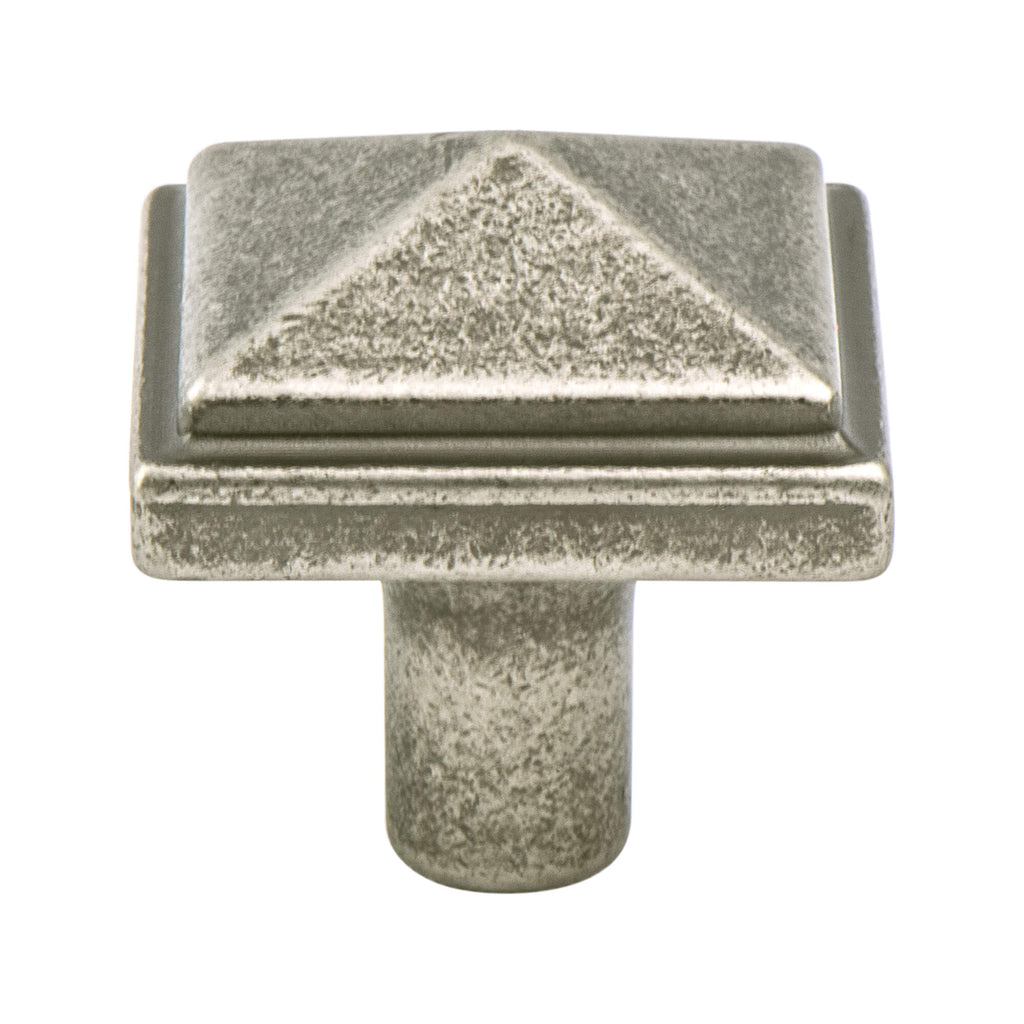 Weathered Nickel - 1-3/16" - Rhapsody Knob by Berenson - New York Hardware